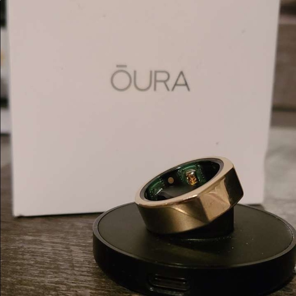 Gold Oura Ring gen 2, size 8